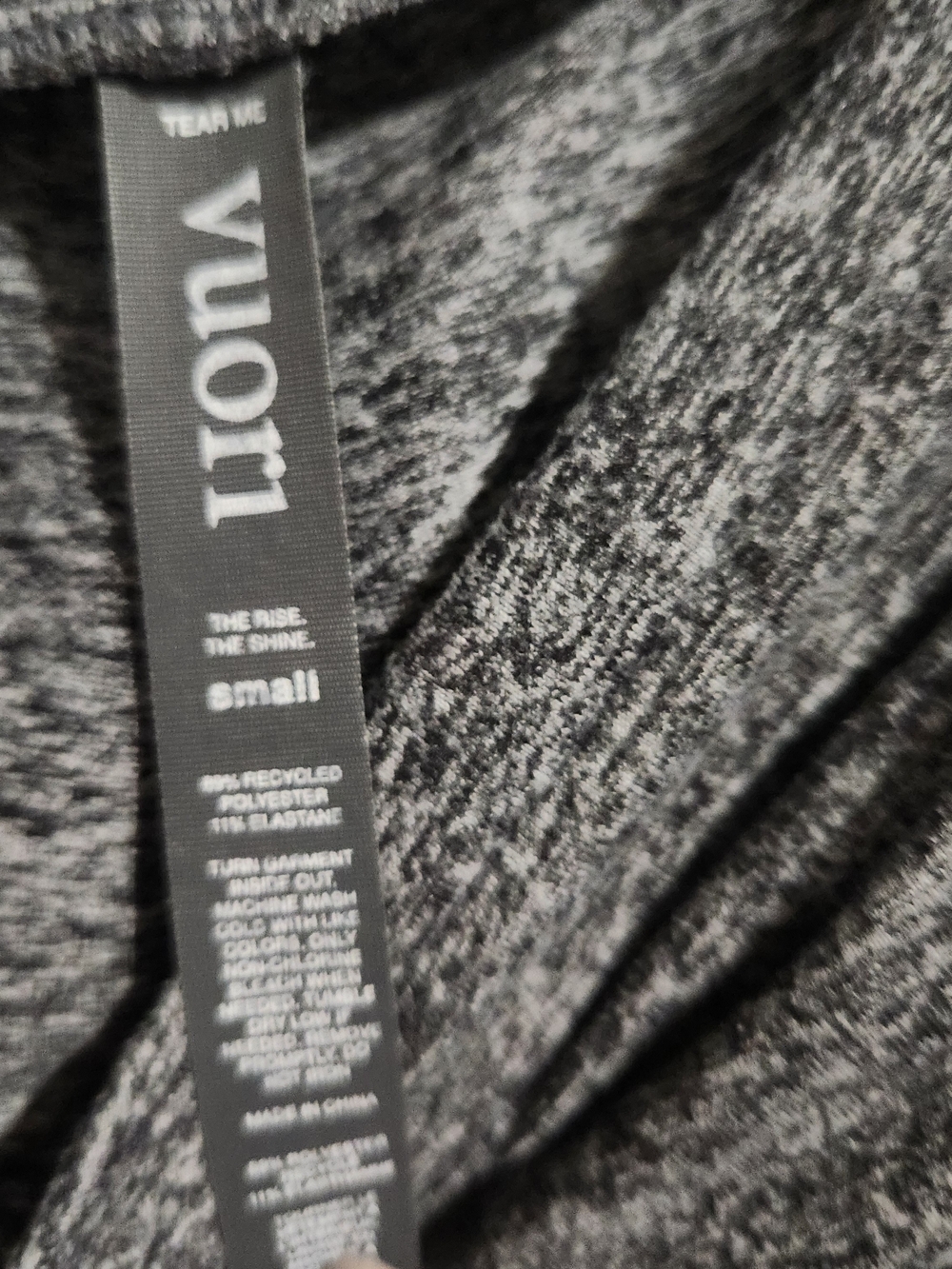 Vuori Women's Heathered Gray Performance Jogger